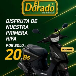 Rifa de moto Bera Milán